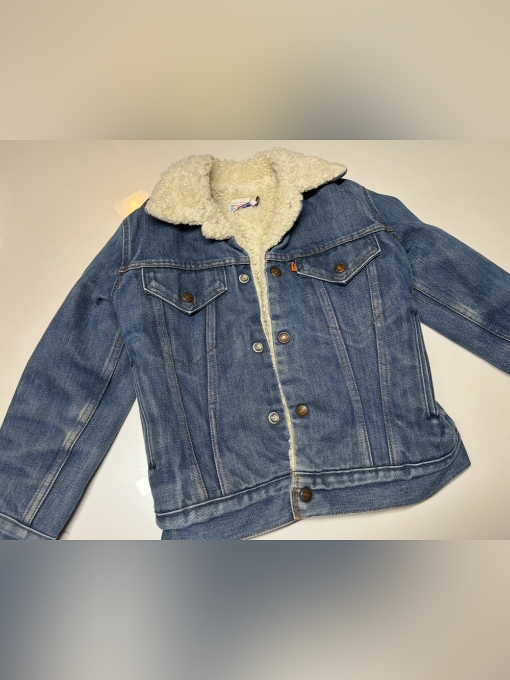 Levi’s vintage denim jacket youth size 12